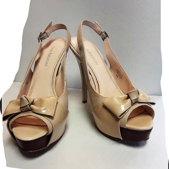 Enzo Angiolini "Sweetness" Slingback Platform 8.5 - Picture 4 of 9